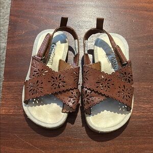 OshKosh B'gosh Brown Kids Sandals
